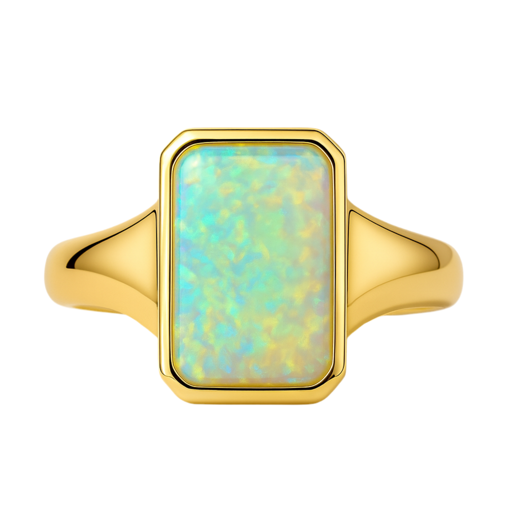 Aurora Opal Ring