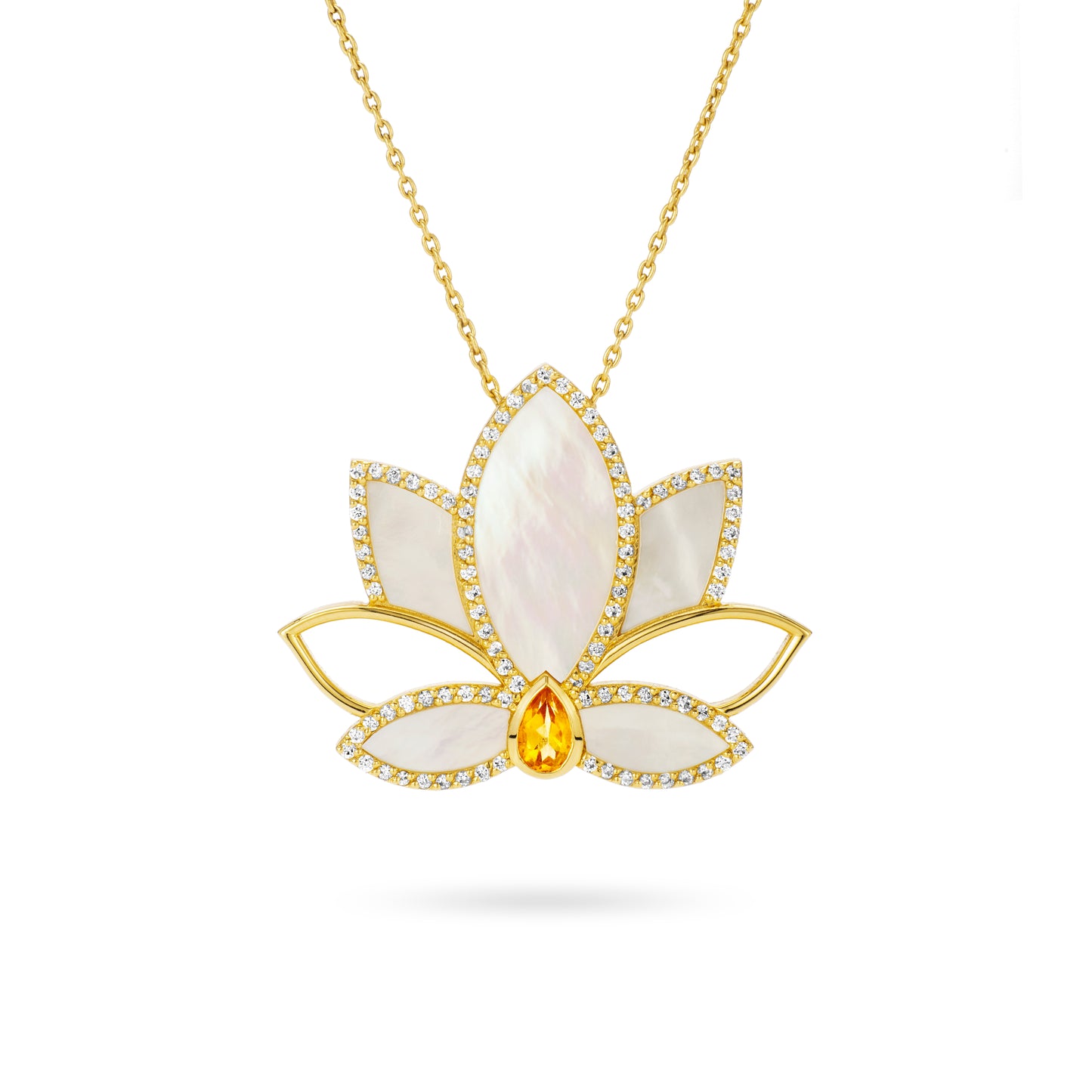 Lotus Flower Necklace | LunaFlo London