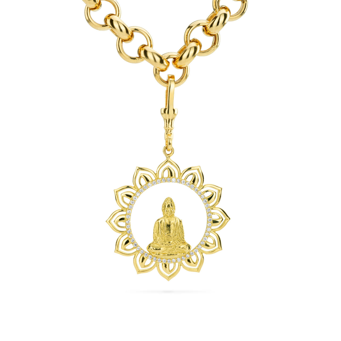 Praying Buddha Necklace | LunaFlo London