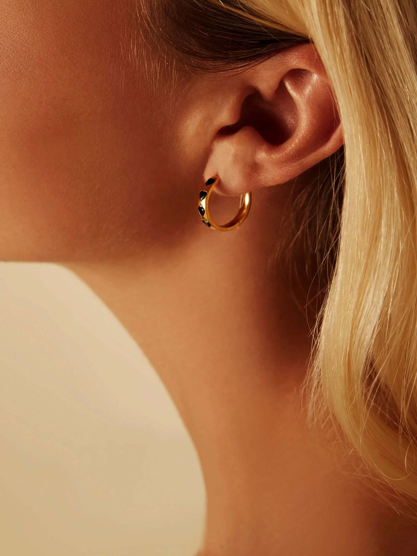 Blue Heart Earrings | LunaFlo London