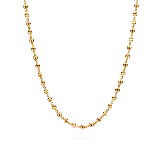 Golden Tag Necklace