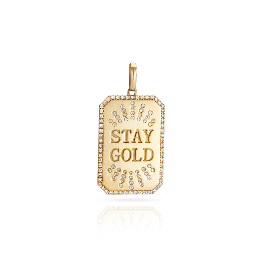 Stay Gold Pendant