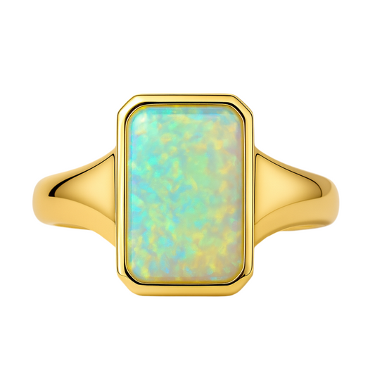 Aurora Opal Ring