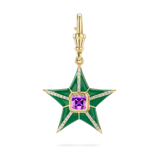 Our Lady Of The Stars Charm