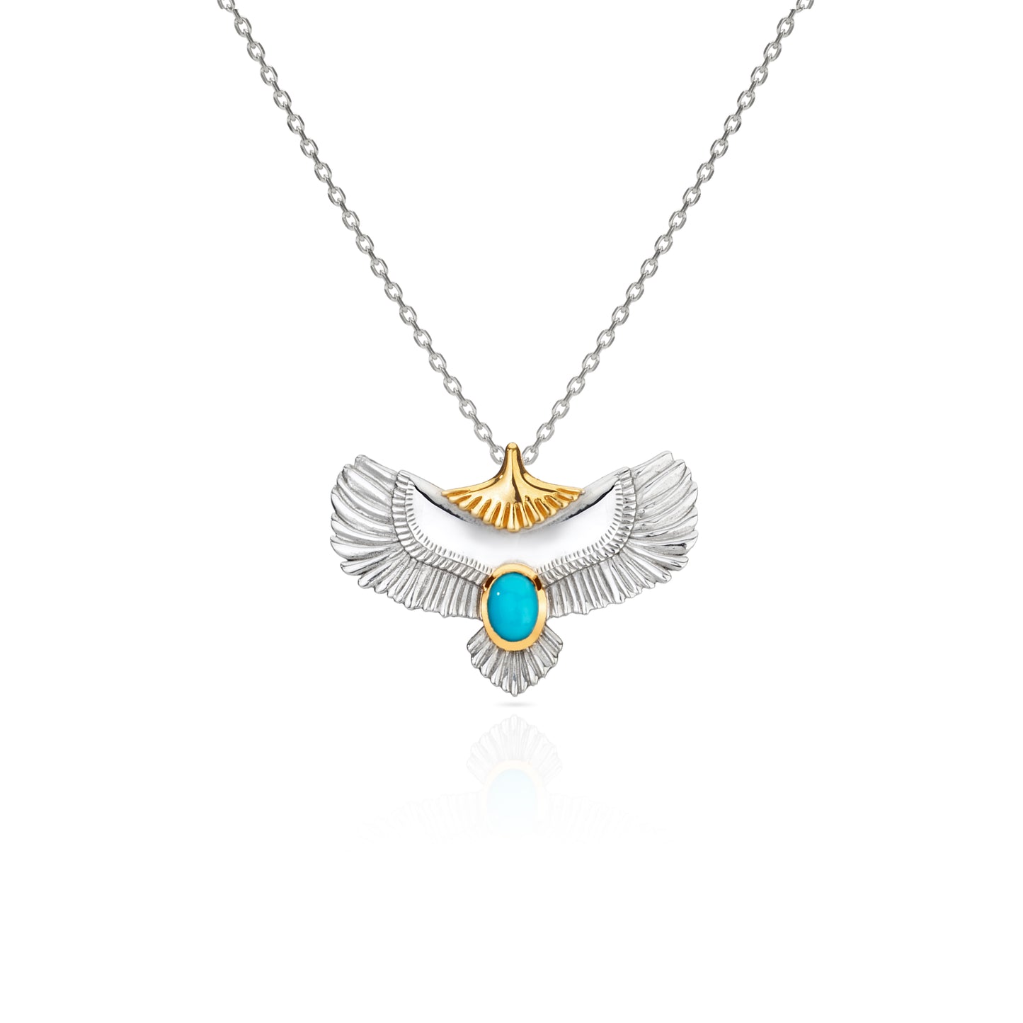 The Silver Eagle Necklace