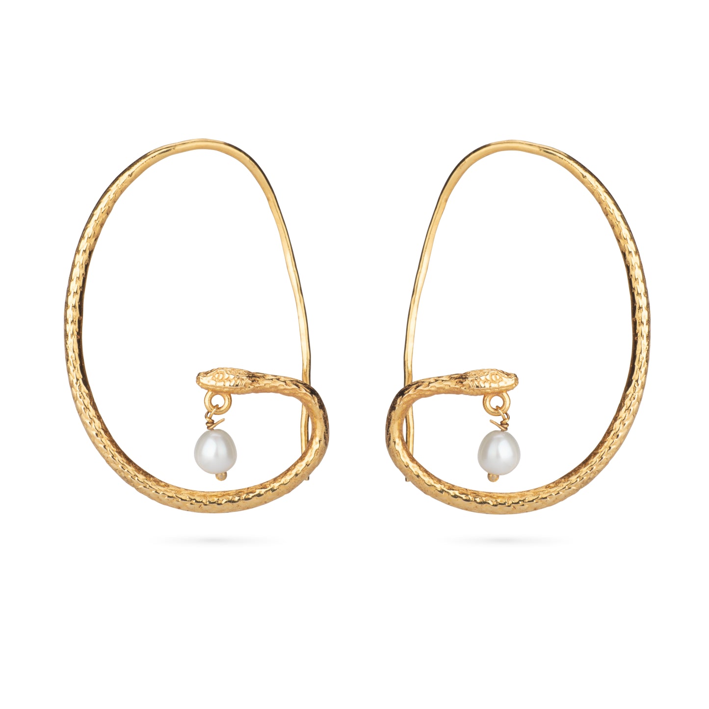 Eternal Renewal Snake Earrings