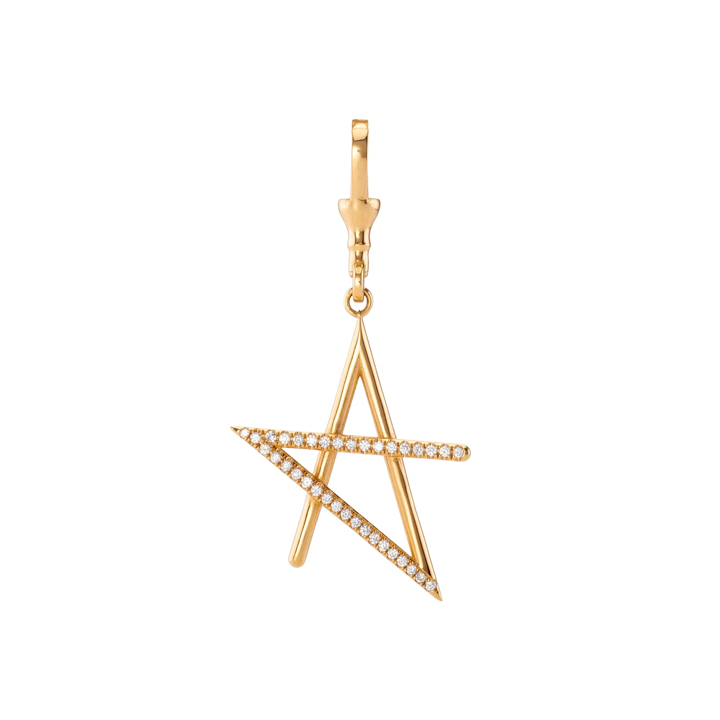 Light Diamond Star Charm | LunaFlo London