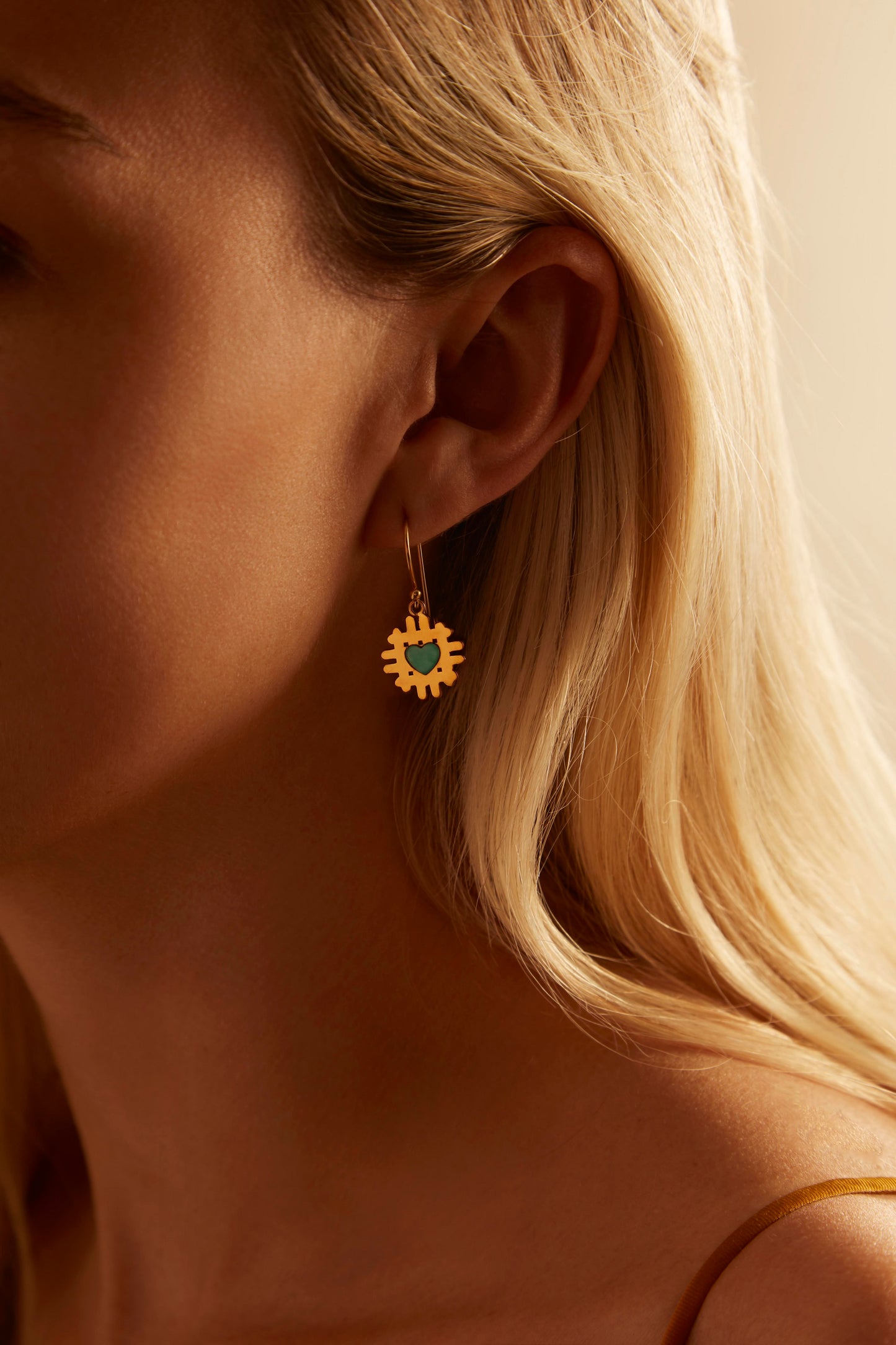 Native Heart Earrings | LunaFlo London